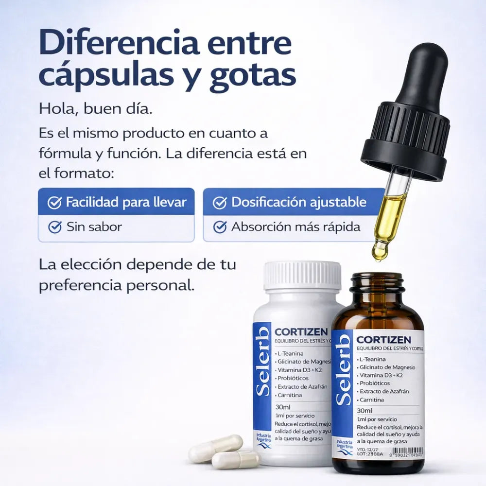 Selerb Cortizen Gotero — ingredientes