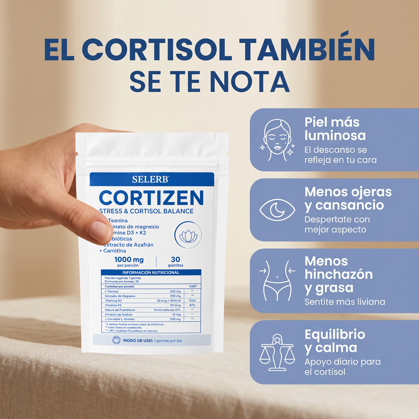 Cortizen — Gomitas Adelgazantes y Anti-Estrés | 30 Gomitas