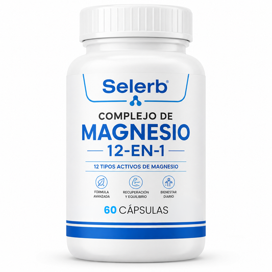 COMPLEJO DE MAGNESIO | 12 COMPUESTOS EN 1 | SELERB