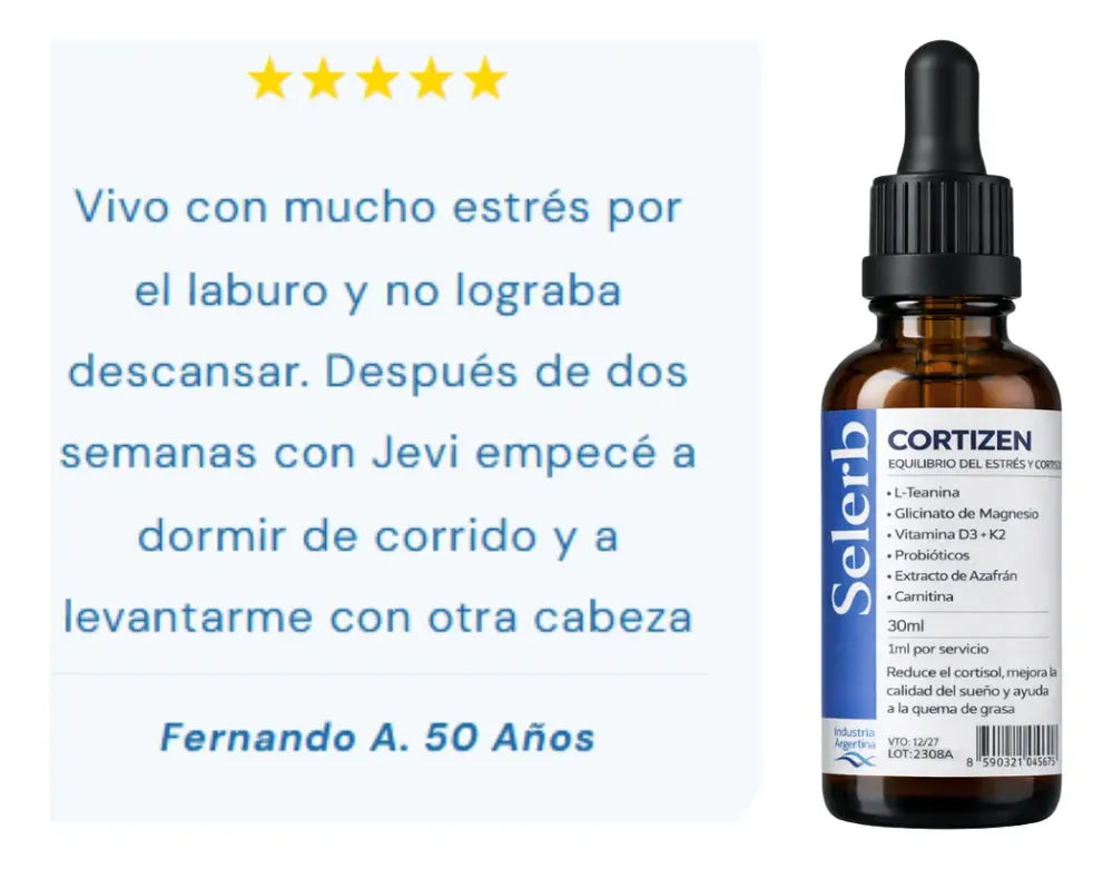 Selerb Cortizen Gotero — uso sublingual